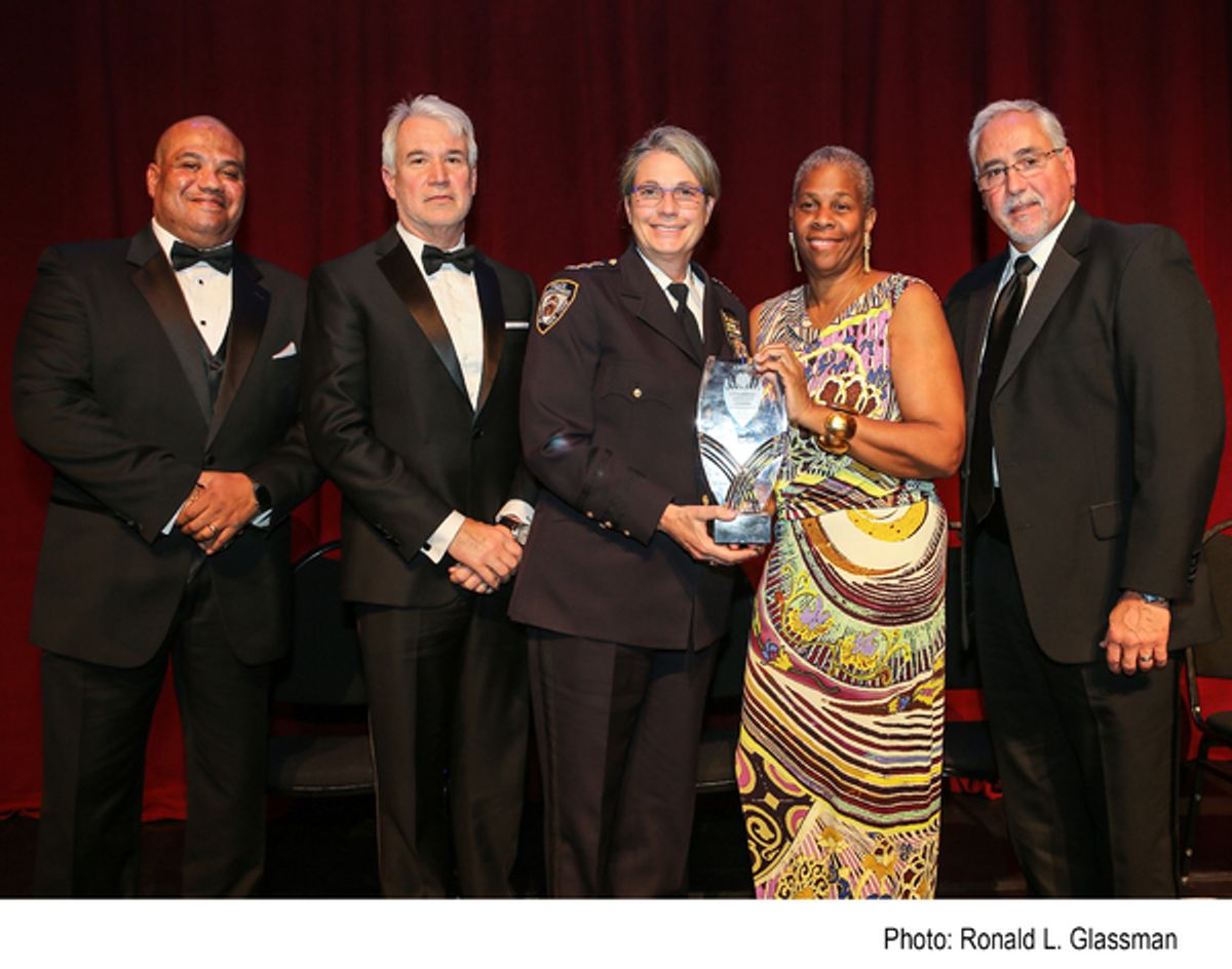 Ronald Davis, George Gascon, Dr. Lenora Fulani and Domingo Herraiz at 