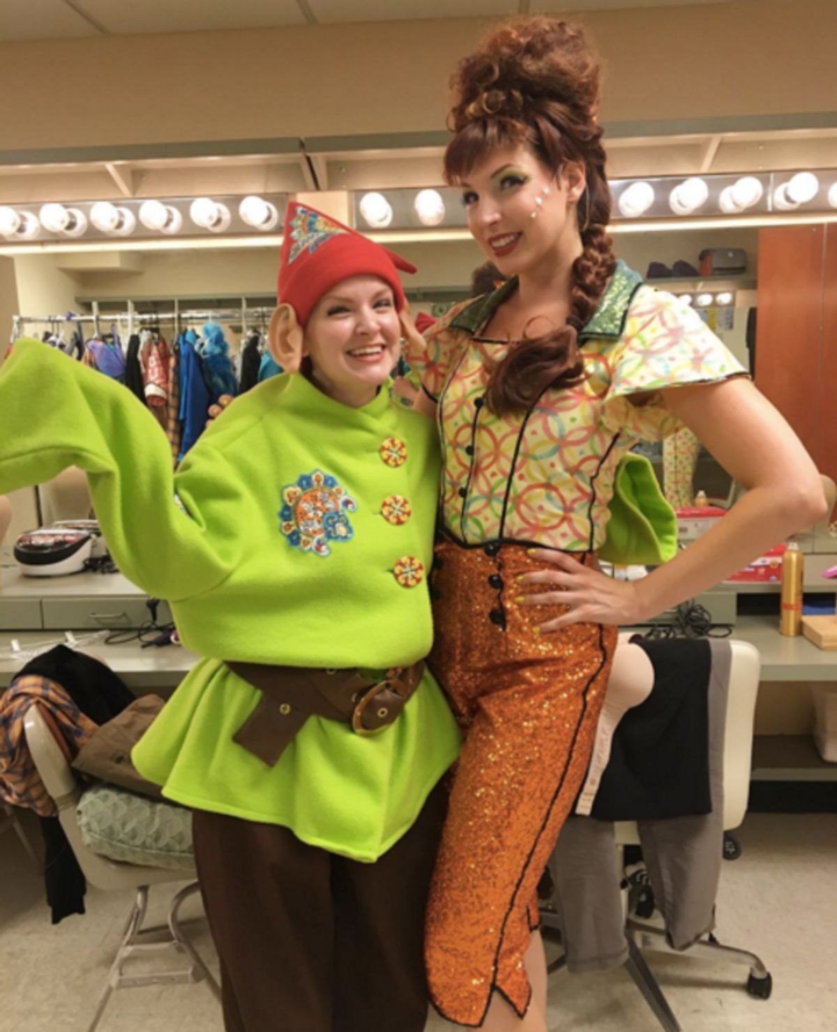 (Regional) sarahsummerwellWhen 'Vanya and Sonia and Masha and Spike' and 'Elephant and Piggie' collide! #sip @officialbroadwayworld #orlandoshakes #nina #squirrelle (with Kathryn Miller as Nina!) at 