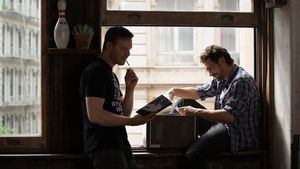 Jim Parrack and James Franco @ BroadwayWorld Jim Parrack and James Franco Photo