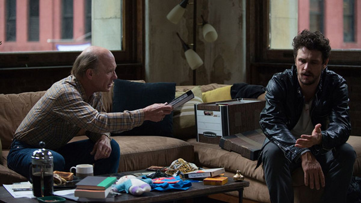 Ed Harris, James Franco at 