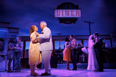 Jessie Mueller and Dakin Matthews Photo