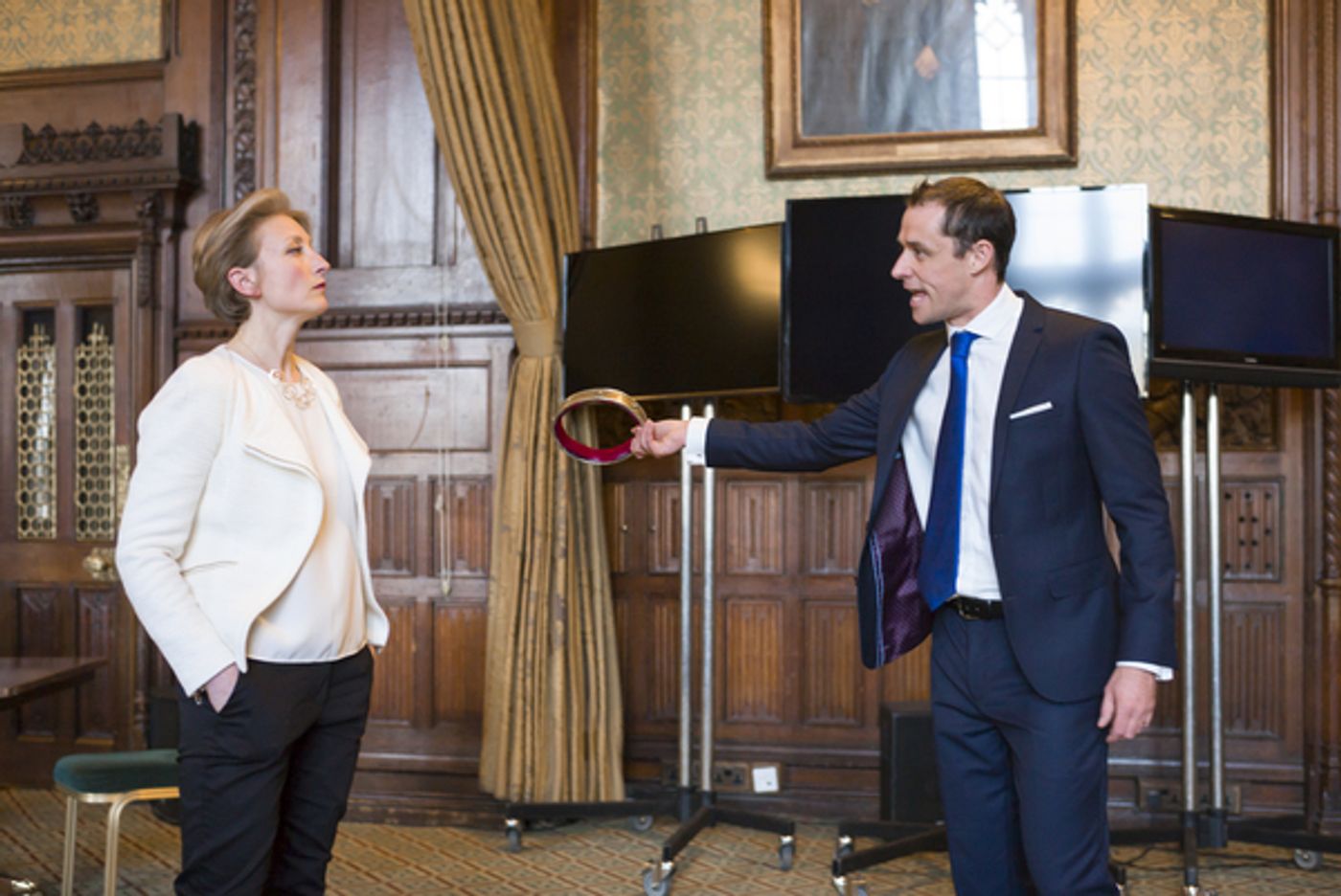 Photo Flash: Inside Look at Reimagined RICHARD II Staged in House of Commons Last Night  Image