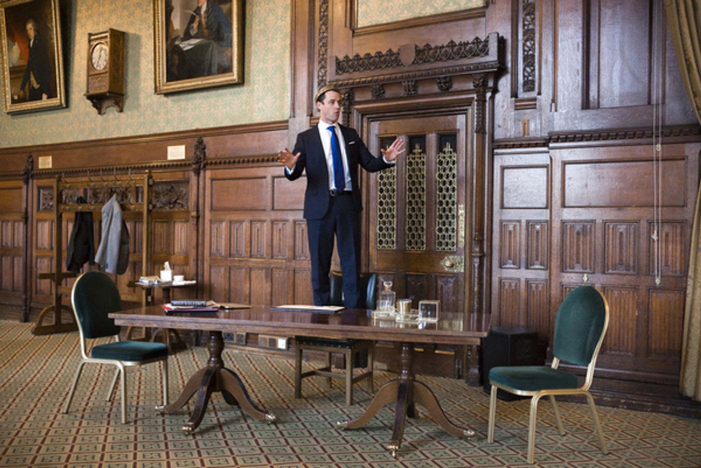 Photo Flash: Inside Look at Reimagined RICHARD II Staged in House of Commons Last Night  Image