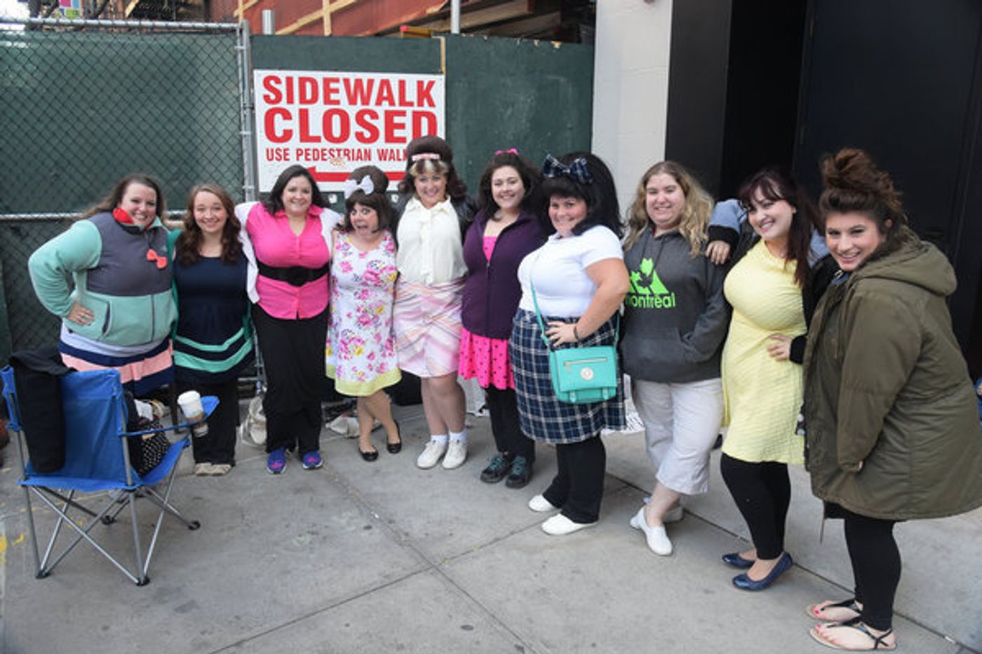 Photo Flash: Hundreds of Tracy Turnblad Hopefuls Attend Open Call for NBC's HAIRSPRAY LIVE Image