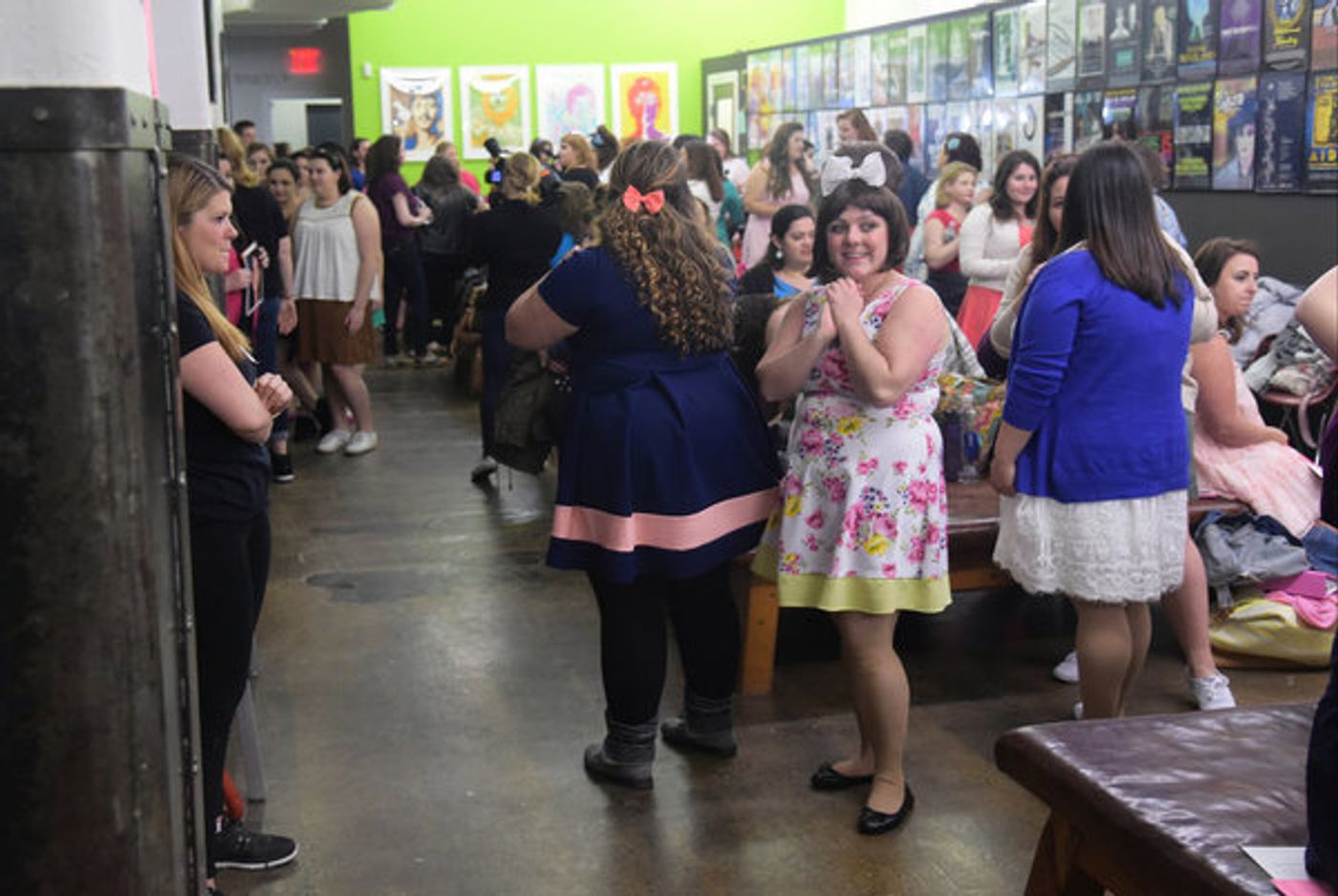 Photo Flash: Hundreds of Tracy Turnblad Hopefuls Attend Open Call for NBC's HAIRSPRAY LIVE Image