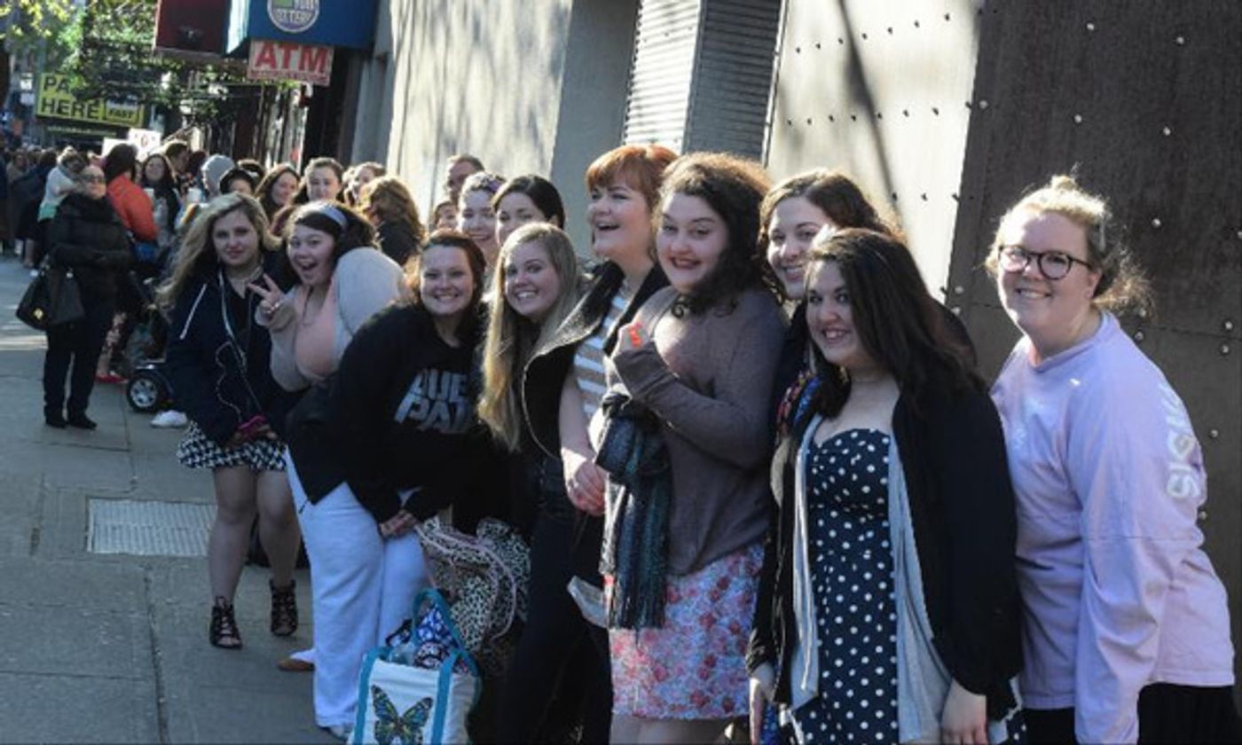 Photo Flash: Hundreds of Tracy Turnblad Hopefuls Attend Open Call for NBC's HAIRSPRAY LIVE Image