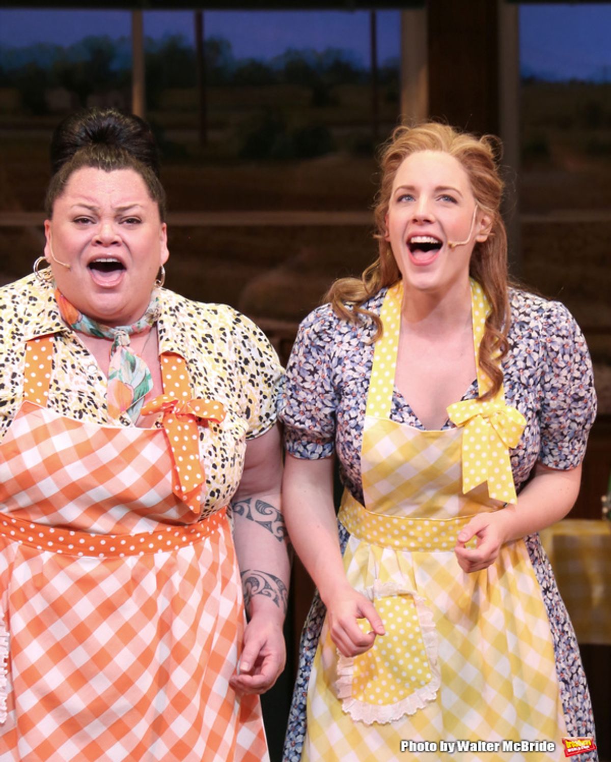 Keala Settle and Jessie Mueller  at 