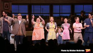 Nick Cordero, Dakin Matthews, Keala Settle, Jessie Mueller, Claire Keane, Kimiko Glenn, Christopher Fitzgerald and Drew Gehling @ BroadwayWorld Nick Cordero, Dakin Matthews, Keala Settle, Jessie Mueller, Claire Keane, Kimiko Glen Photo