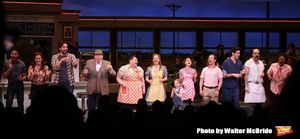 Nick Cordero, Dakin Matthews, Keala Settle, Jessie Mueller, Claire Keane, Kimiko Glenn, Christopher Fitzgerald, Drew Gehling, Eric Anderson and the cast @ BroadwayWorld Nick Cordero, Dakin Matthews, Keala Settle, Jessie Mueller, Claire Keane, Kimiko Glen Photo