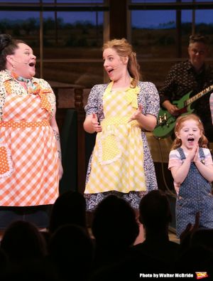 Keala Settle, Jessie Mueller and Claire Keane @ BroadwayWorld Keala Settle, Jessie Mueller and Claire Keane Photo