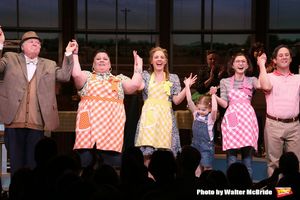 Dakin Matthews, Keala Settle, Jessie Mueller, Claire Keane, Kimiko Glenn and Christopher Fitzgerald @ BroadwayWorld Dakin Matthews, Keala Settle, Jessie Mueller, Claire Keane, Kimiko Glenn and Christo Photo