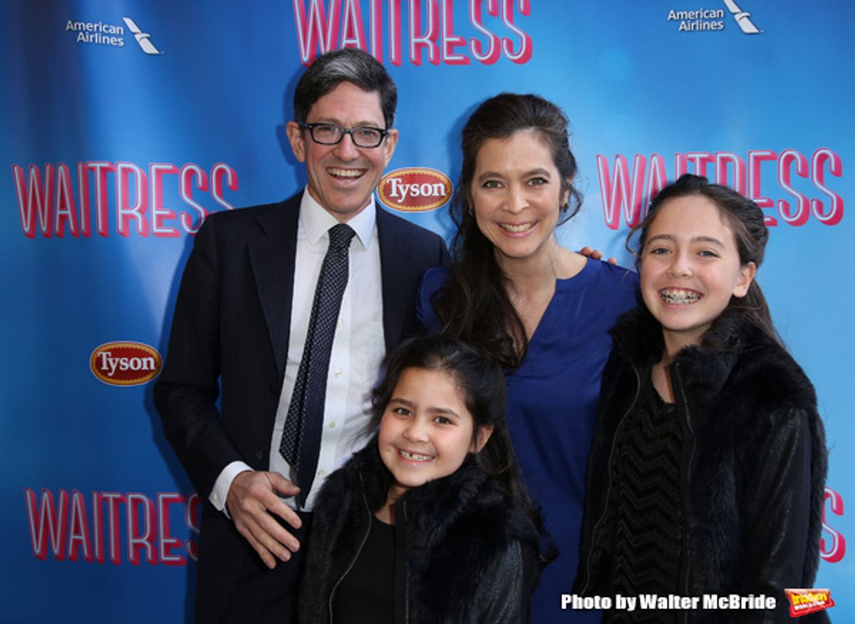 Diane Paulus and family  at 