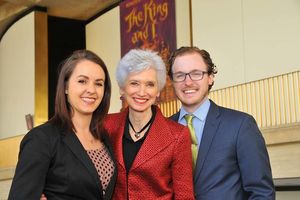 Leah Diaz, Lisa Carling and Phillip Dallmann Photo