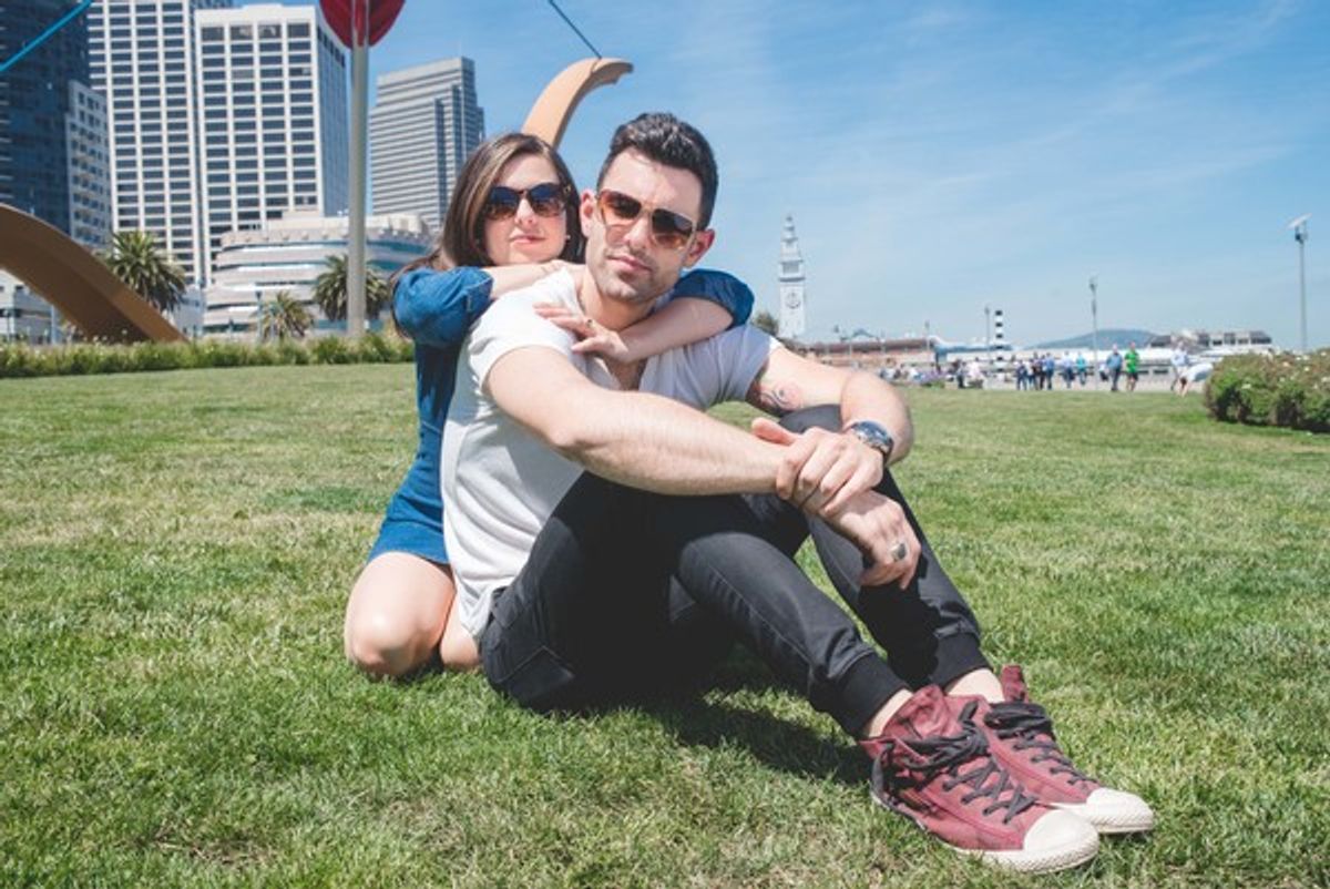 Margo Seibert and Zak Resnick at 