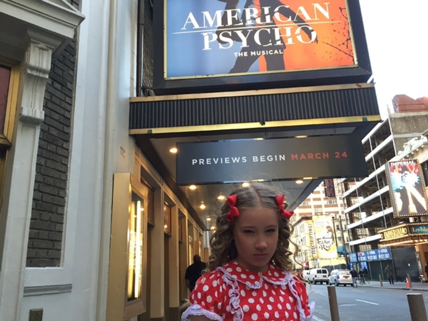 Photo Flash: The RUTHLESS! Tina Denmark Stalks AMERICAN PSYCHO  Image