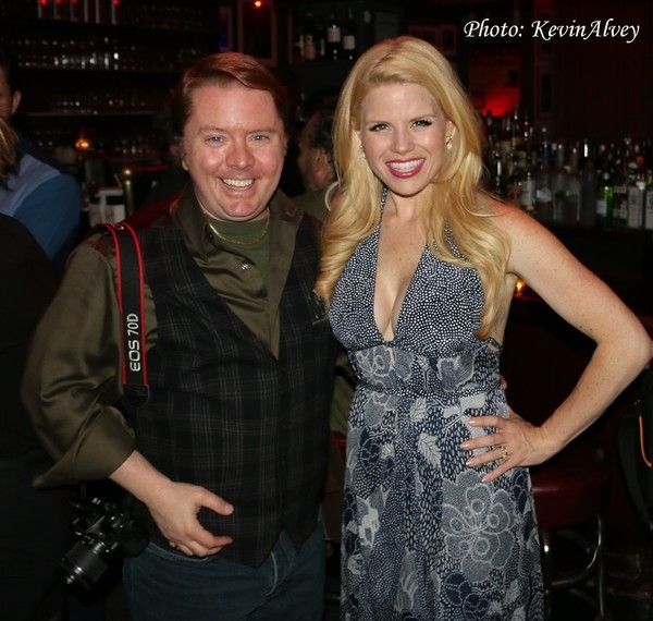 Kevin Alvey and Megan Hilty Photo