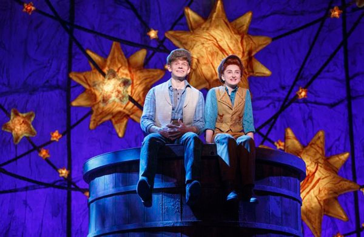 Andrew Keenan-Bolger and Sarah Charles Lewis  at 