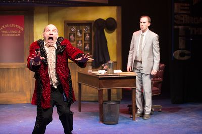 Bill Larkin (Max Bialystock) and Matt Crowle (Leo Bloom) Photo