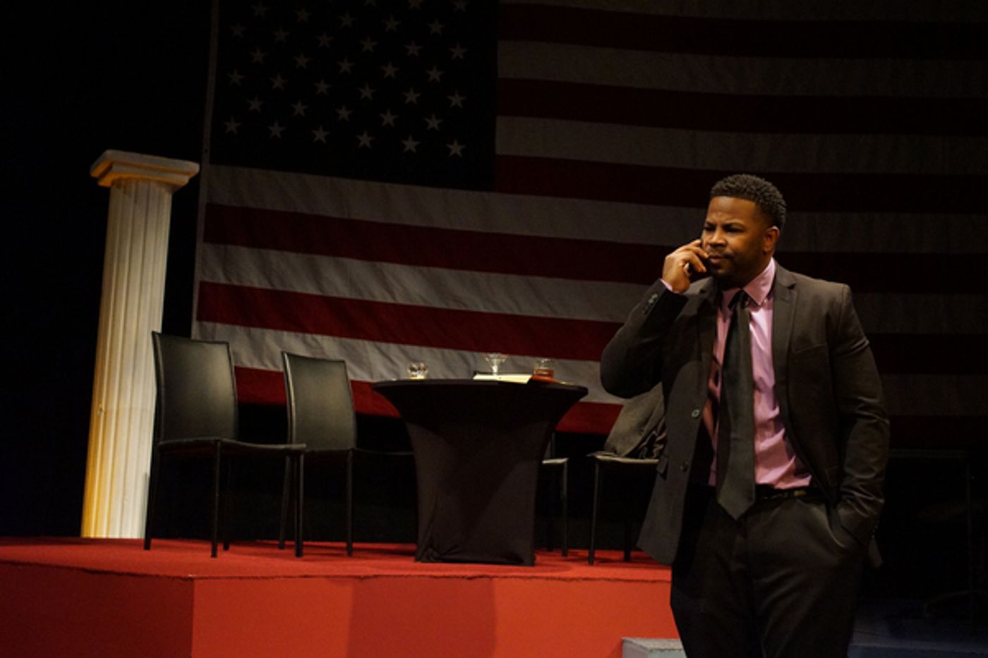 Photo Flash: First Look at Road Less Traveled Productions' FARRAGUT NORTH  Image