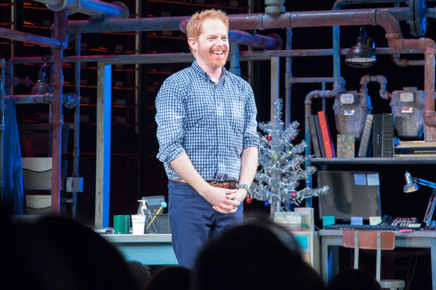 Photo Coverage: Jesse Tyler Ferguson Takes Opening Night Bows in FULLY COMMITTED!  Image
