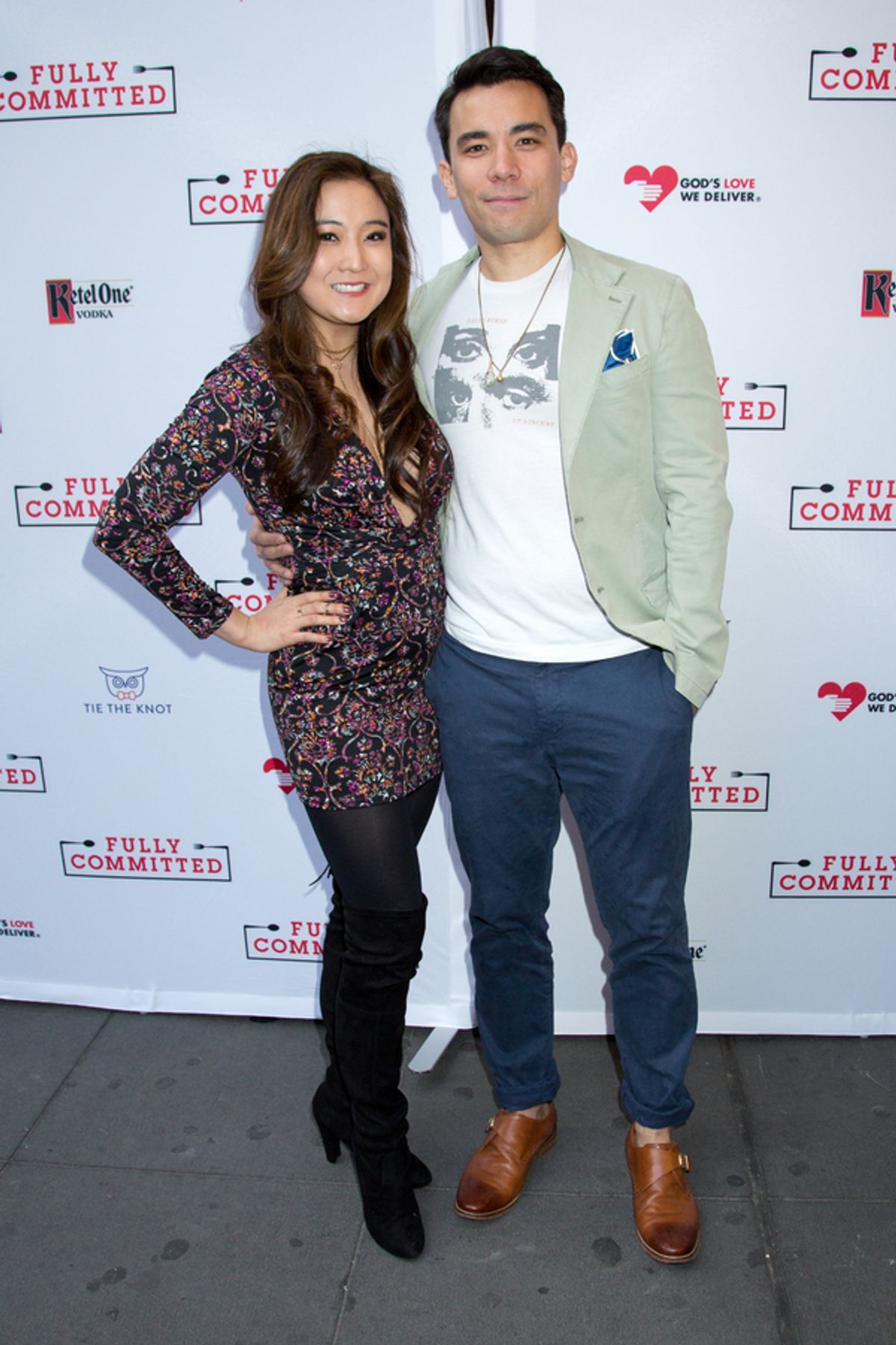 Ashley Park, Conrad Ricamora at 