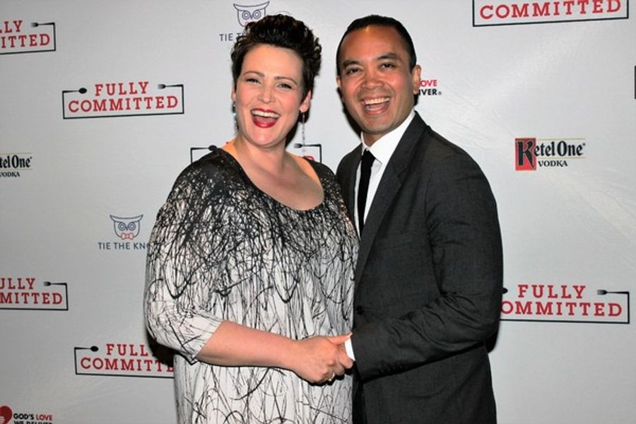 Photo Coverage: Jesse Tyler Ferguson Celebrates Opening Night of FULLY COMMITTED! Image