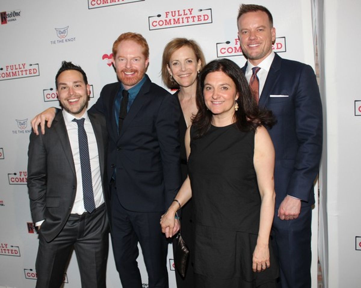 Patrick Catullo, Jesse Tyler Ferguson, Barbara Whitman, Becky Mode and Jason Moore at 
