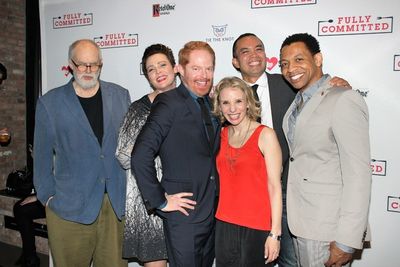 William Finn, Lisa Howard, Jesse Tyler Ferguson, Sarah Saltzberg, Jose Llana and Derr Photo