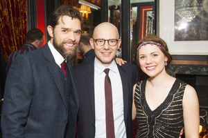 Chris Peluso, Daniel Evans and Gina Beck Photo