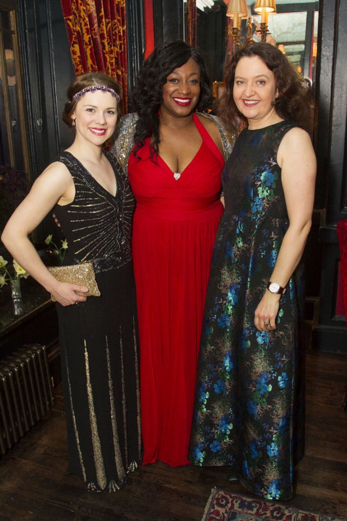 Gina Beck, Sandra Marvin and Lucy Briers at 