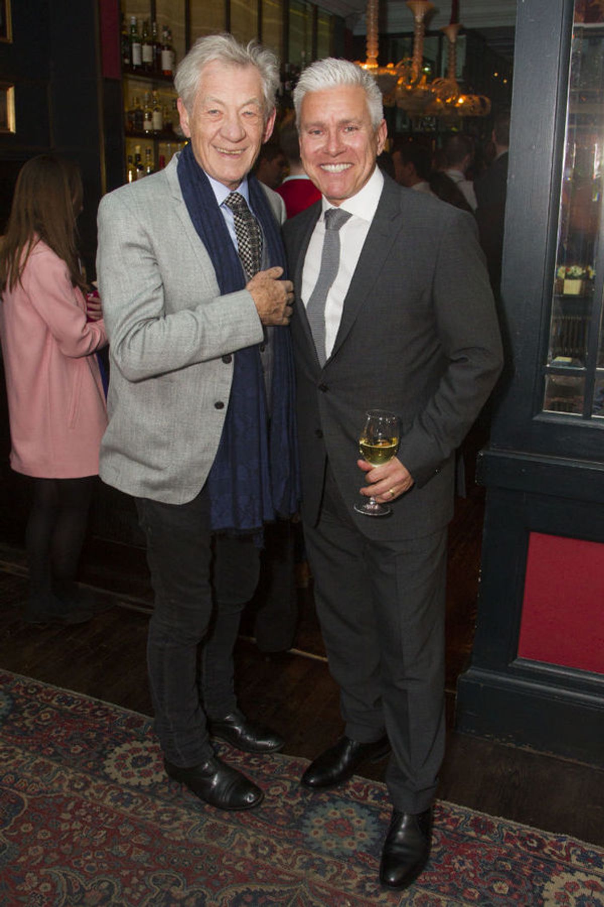 Ian McKellen and David Ian at 