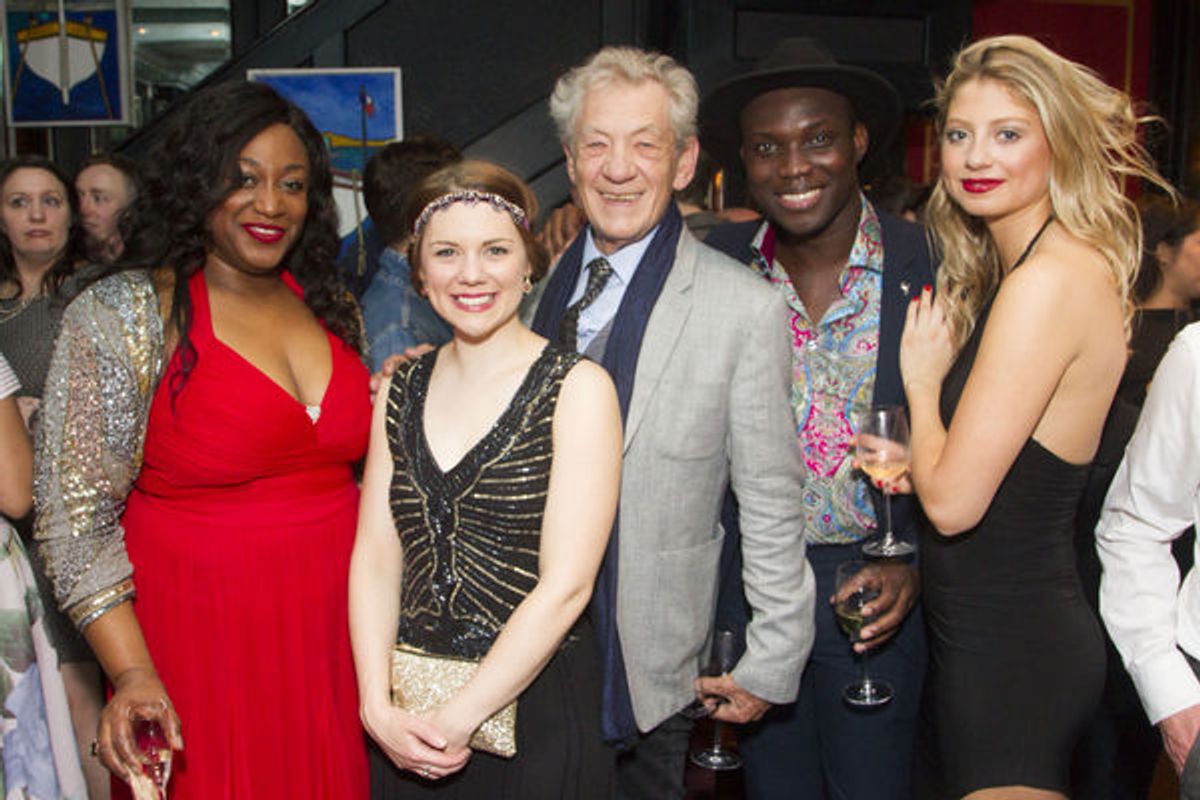 Ian McKellen and Cast at 