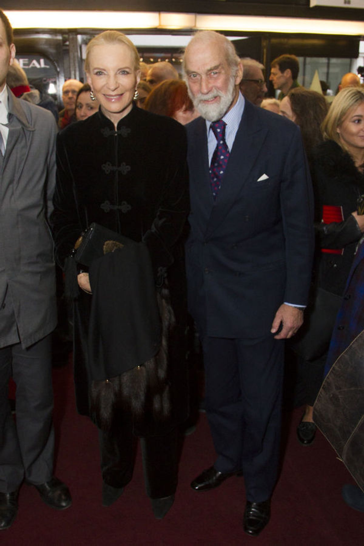 Princess Michael and Prince Michael at 