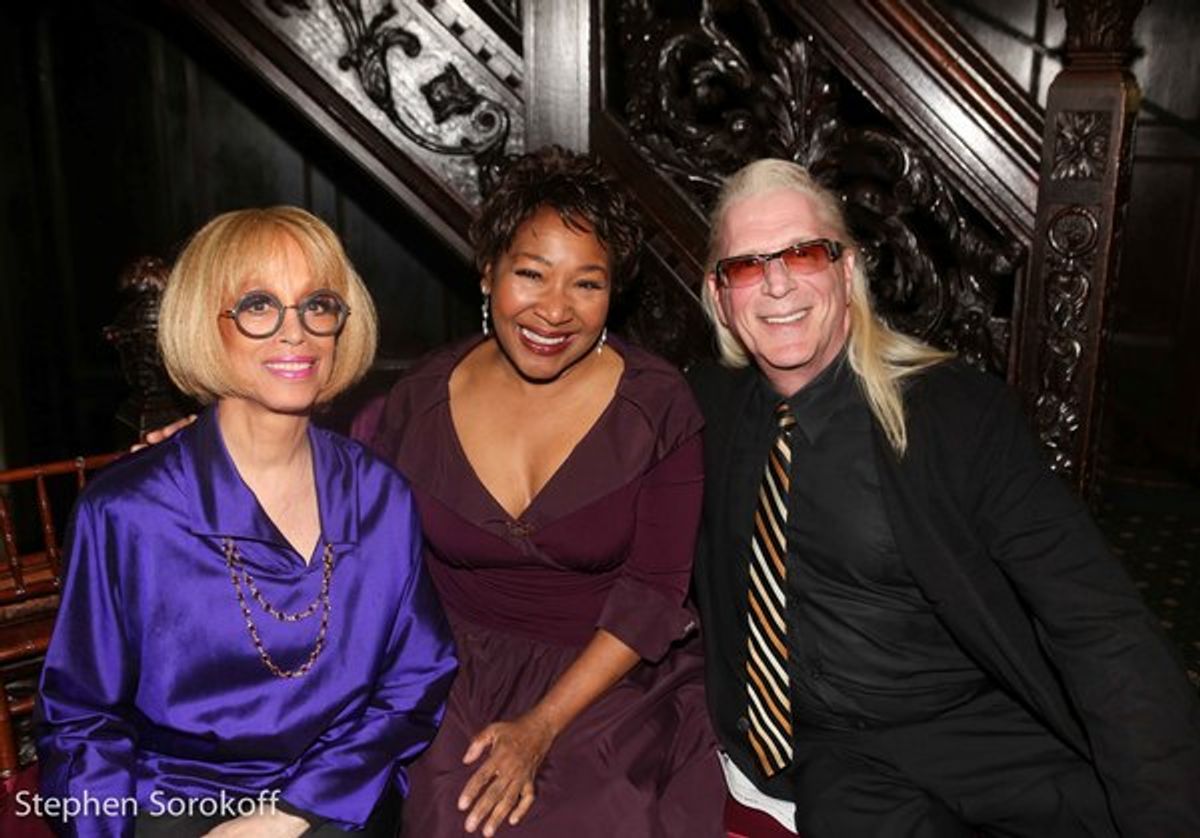 Mercedes Ellington, Andrea Frierson, Ron Abel at 