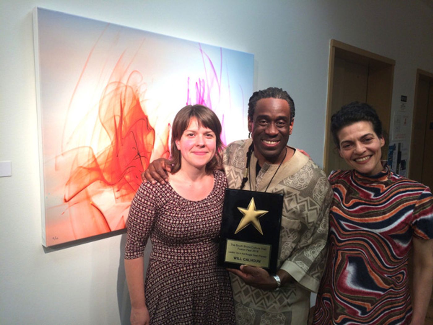 Photo Flash: Grammy Winner Will Calhoun Performs at Opening Reception for Solo Exhibit at Casita Maria Gallery Photo Flash: Grammy Winner Will Calhoun Performs at Opening Reception for Solo Exhibit at Casita Maria Gallery Image