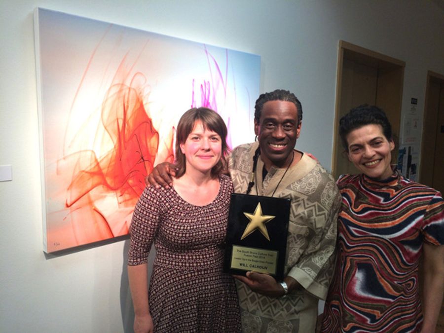 Photo Flash: Grammy Winner Will Calhoun Performs at Opening Reception for Solo Exhibit at Casita Maria Gallery Image