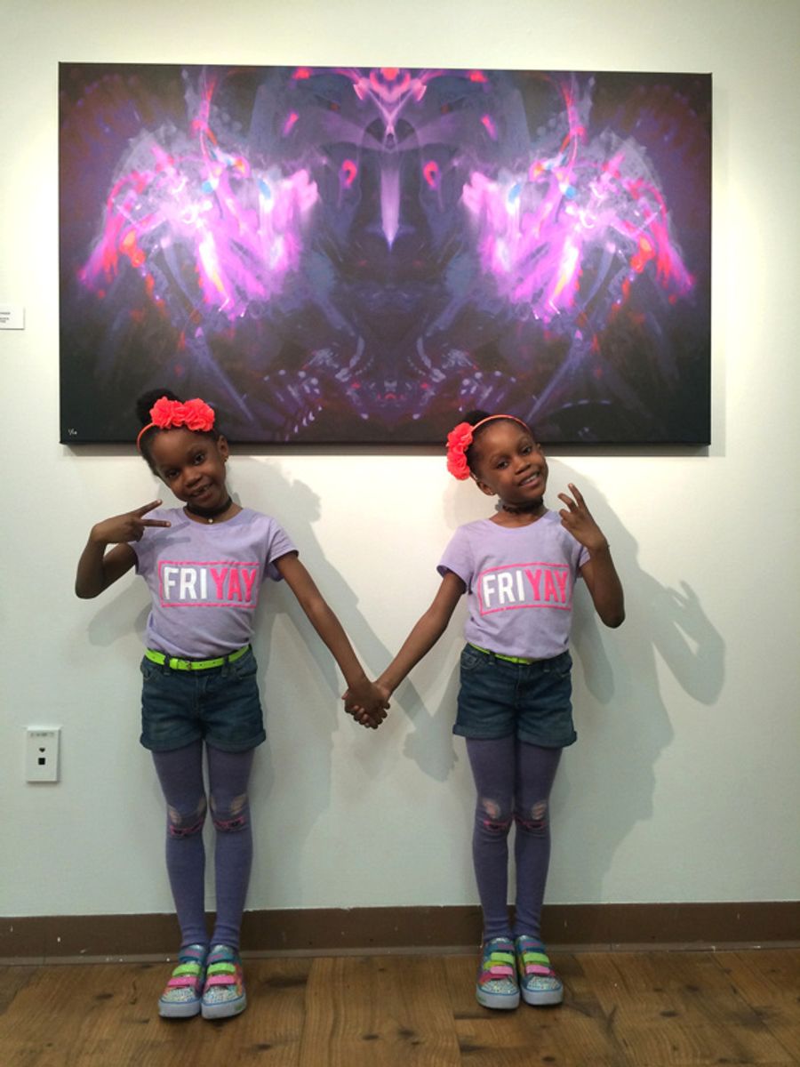 Photo Flash: Grammy Winner Will Calhoun Performs at Opening Reception for Solo Exhibit at Casita Maria Gallery Image