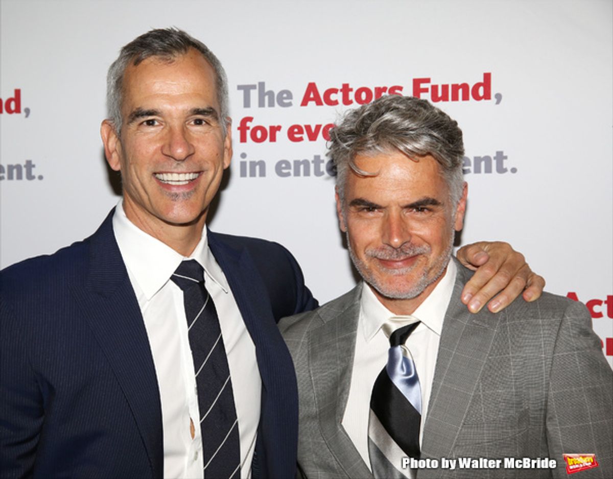 Jerry Mitchell and Troy Britton Johnson  at 