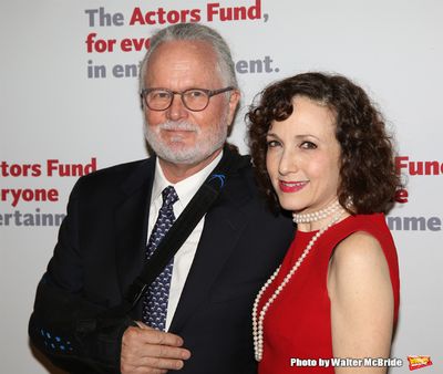 Chris Calkins and Bebe Neuwirth  Photo