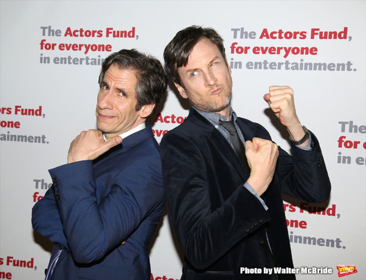 Seth Rudetsky and Jeff Puck  at 