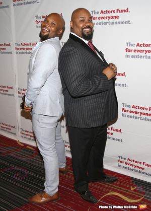 Michael James Scott and James Monroe Iglehart  Photo