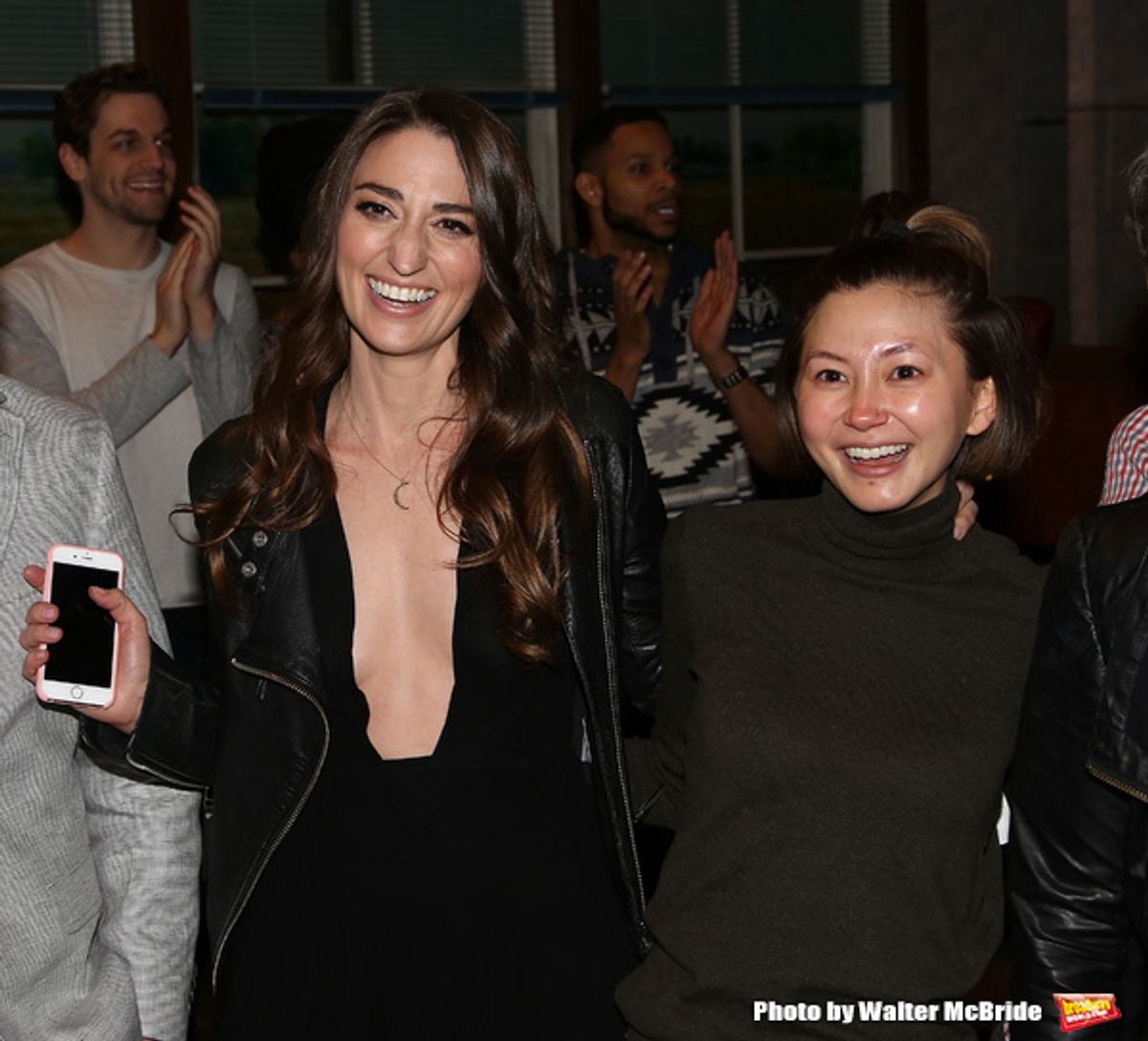 Sara Bareilles and Kimiko Glenn  at 