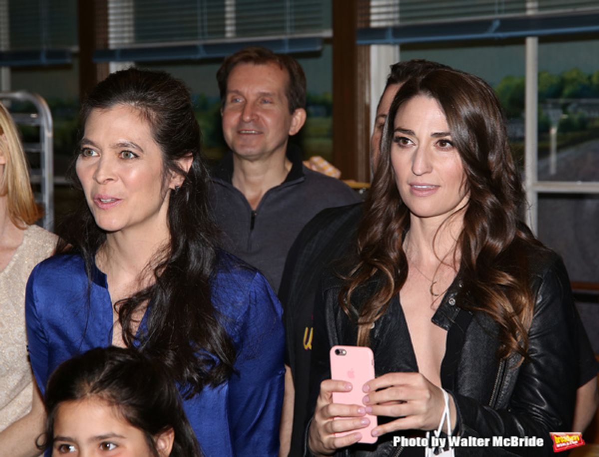 Diane Paulus and Sara Bareilles  at 