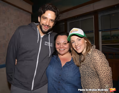 Nick Cordero, Keala Settle and Jessie Mueller Photo