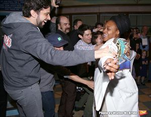 Charity Angel Dawson with Nick Cordero, Eric Anderson and Christopher Fitzgerald @ BroadwayWorld Charity Angel Dawson with Nick Cordero, Eric Anderson and Christopher Fitzgerald Photo