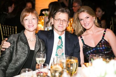 Lisa Rinehart, Mikhail Baryshnikov, Sarah Arison Photo