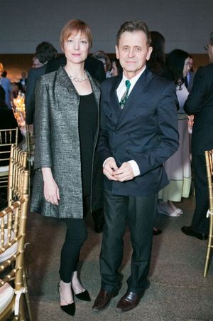 Lisa Rinehart, Mikhail Baryshnikov Photo