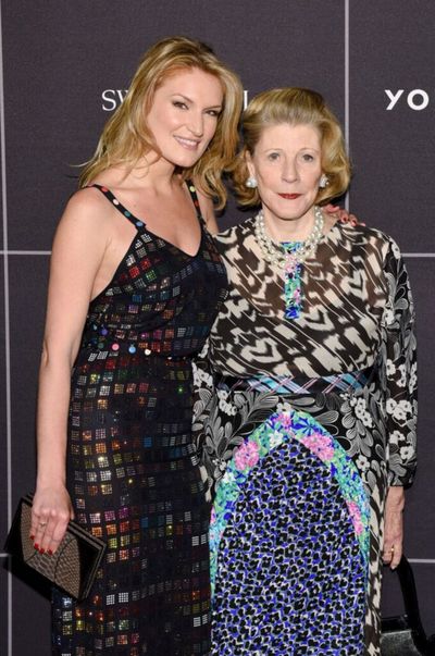 Sarah Arison, Agnes Gund Photo