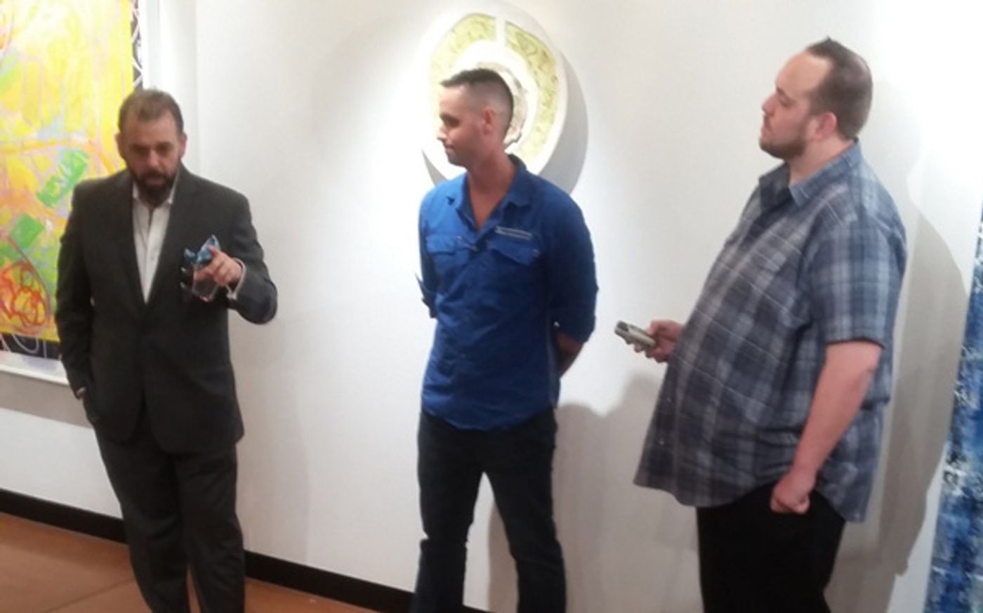 Photo Flash: Nine Theatricals Launches HAMLET at Jim Kempner Fine Art Gallery  Image