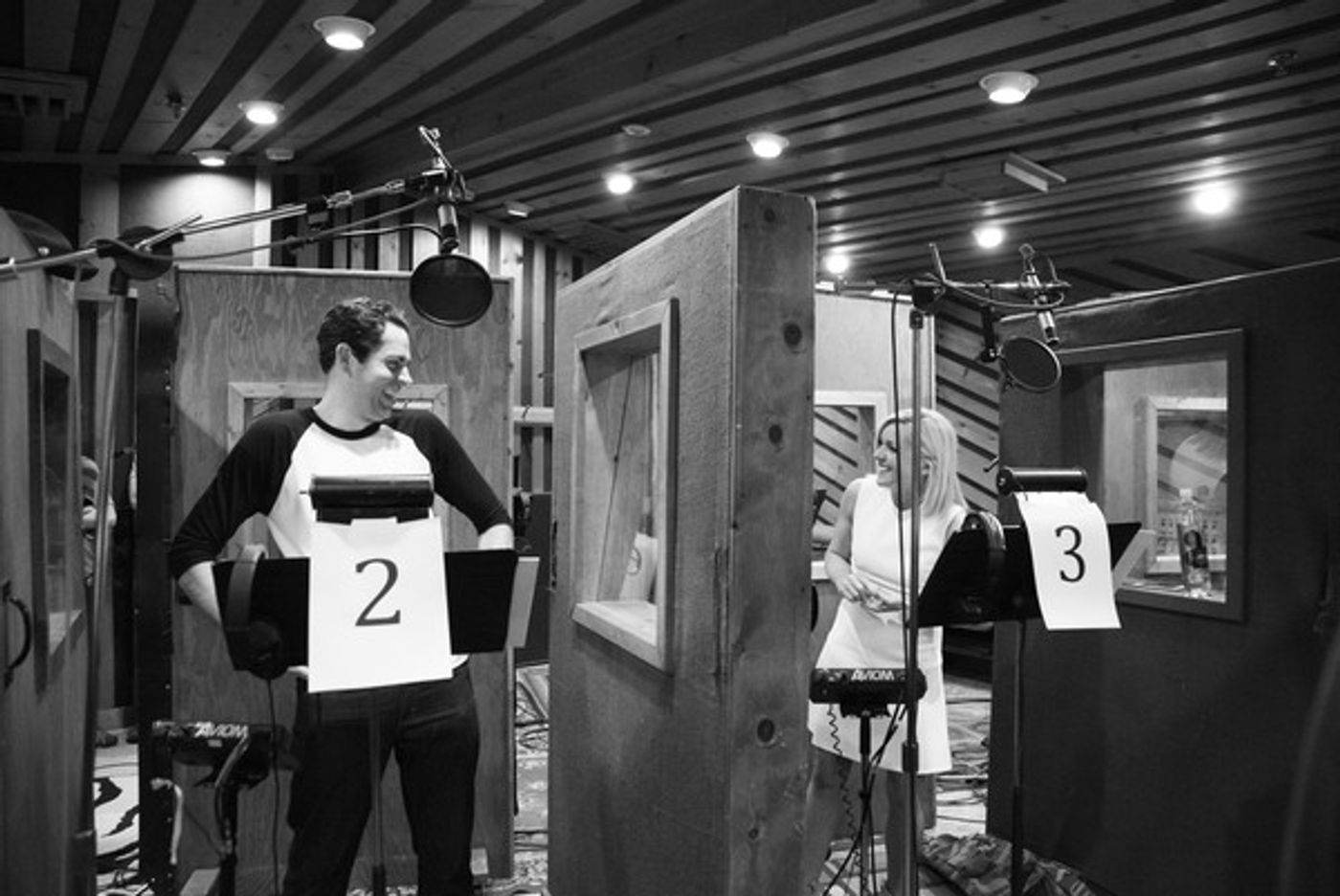 Photo Flash: In the Recording Studio with the Cast of SHE LOVES ME!  Image